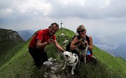 Monte Due Mani dalla Culmine S. Pietro il 7 maggio 2016 con...temporalone di vetta !